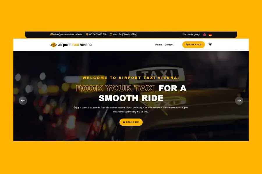Welcome to Our New Website - Book Your Airport Transfer